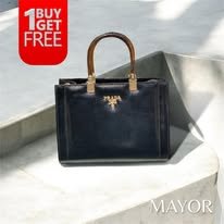 Prada Inspired Black Handbag